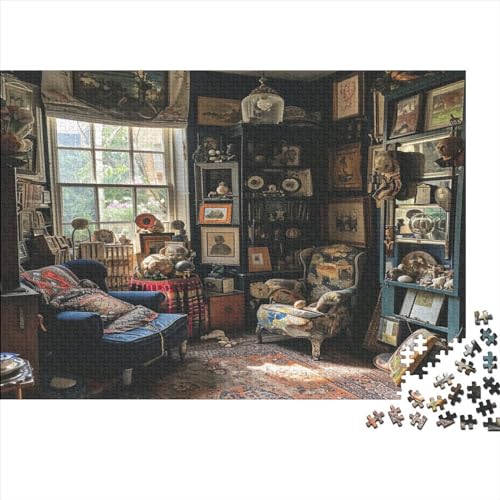 Cosy Cottage Puzzle 300 Teile Sonderkollektion Holzspielzeug Cosy Cottage Überraschungs 14 Jahren Puzzle Erwachsene Puzzle Kit Wohnkultur 300pcs (40x28cm) von GLMCXSXZS