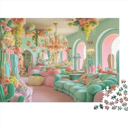 Cosy Cottage Puzzle 300 Teile Sonderkollektion Holzspielzeug Cosy Cottage Überraschungs 14 Jahren Puzzle Motiv Vorlage Puzzle Schwer Für Geschenk Moderne 300pcs (40x28cm) von GLMCXSXZS