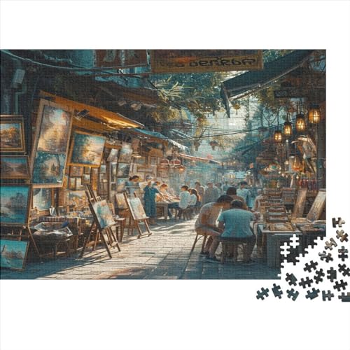 Cosy Cottage Puzzle 300 Teile Sonderkollektion Holzspielzeug Cosy Cottage Überraschungs Erwachsene Und Kinder Motiv Vorlage Puzzle Schwer Für Geschenk Moderne 300pcs (40x28cm) von GLMCXSXZS