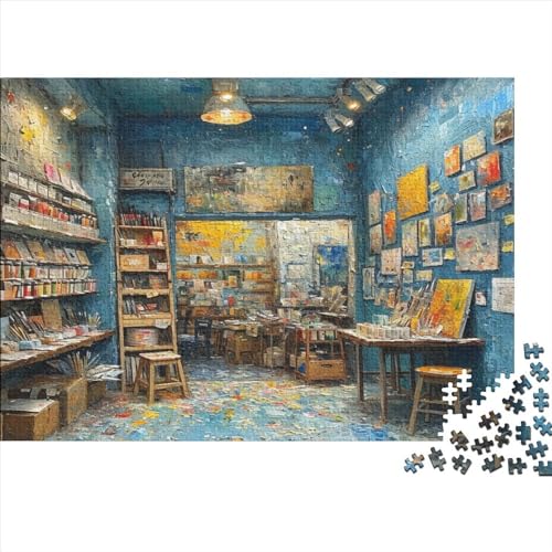 Cosy Cottage Puzzle 500 Teile Sonderkollektion Holzspielzeug Cosy Cottage Überraschungs 14 Jahren Puzzle Motiv Vorlage Puzzle Schwer Für Geschenk Moderne 500pcs (52x38cm) von GLMCXSXZS