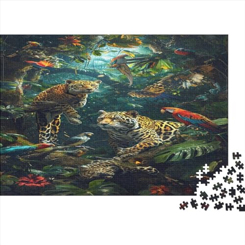 Prairie Animal 1000 TeilePuzzle Sonderkollektion Holzspielzeug Cute Animals Lion Tiger Überraschungs Erwachsene Und Kinder Klassische Puzzle Geschenk Moderne 1000pcs (75x50cm) von GLMCXSXZS