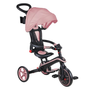 GLOBBER EXPLORER TRIKE FOLDABLE 4in1 pink von GLOBBER