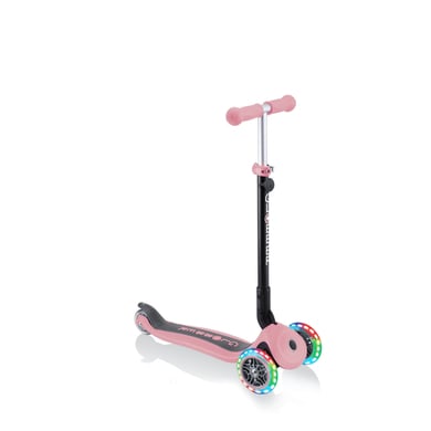 GLOBBER GO-UP 4-in-1 FOLDABLE LIGHTS pastellrosa - mit Leuchtrollen von GLOBBER