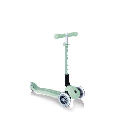 GLOBBER Junior Faltbarer Scooter Lights Eco pistazie von GLOBBER