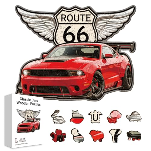 GLOBLELAND Holzpuzzle Erwachsene 200 Teile Holzpuzzles Weihnachts Oldtimer Wooden Puzzle Unregelmäßige Einzigartige Puzzle für Erwachsene und Kinder Kreatives Weihnachten Geschenke GLOBLELAND Holzpuzzle Erwachsene 200 Teile Holzpuzzles Weihnachts Oldtimer Wooden Puzzle Unregelmäßige Einzigartige Puzzle für Erwachsene und Kinder Kreatives Weihnachten Geschenke von GLOBLELAND