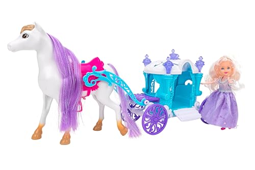 GLOBO s.p.a. (GLO) W Toy Baby Cami C/Kutsche und Cavall von GLOBO s.p.a. (GLO)