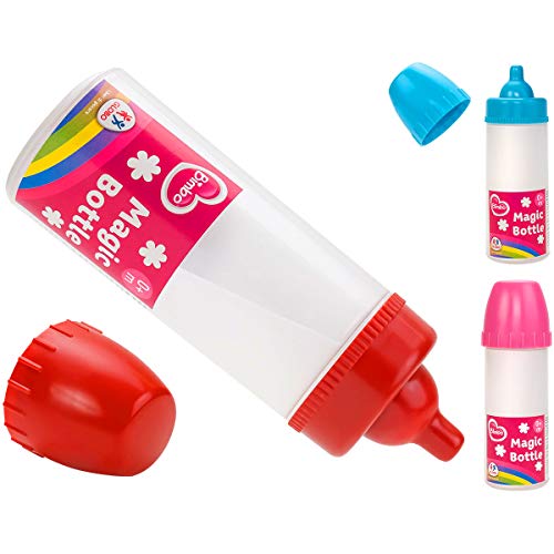 Bimbo 8014966381471 Magische Flasche, Rot/pink/blau, 14,5 cm von GLOBO