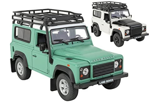 Globo Land Rover Defender Die Cast-Next Welly, Mehrfarbig, 39791 von GLOBO