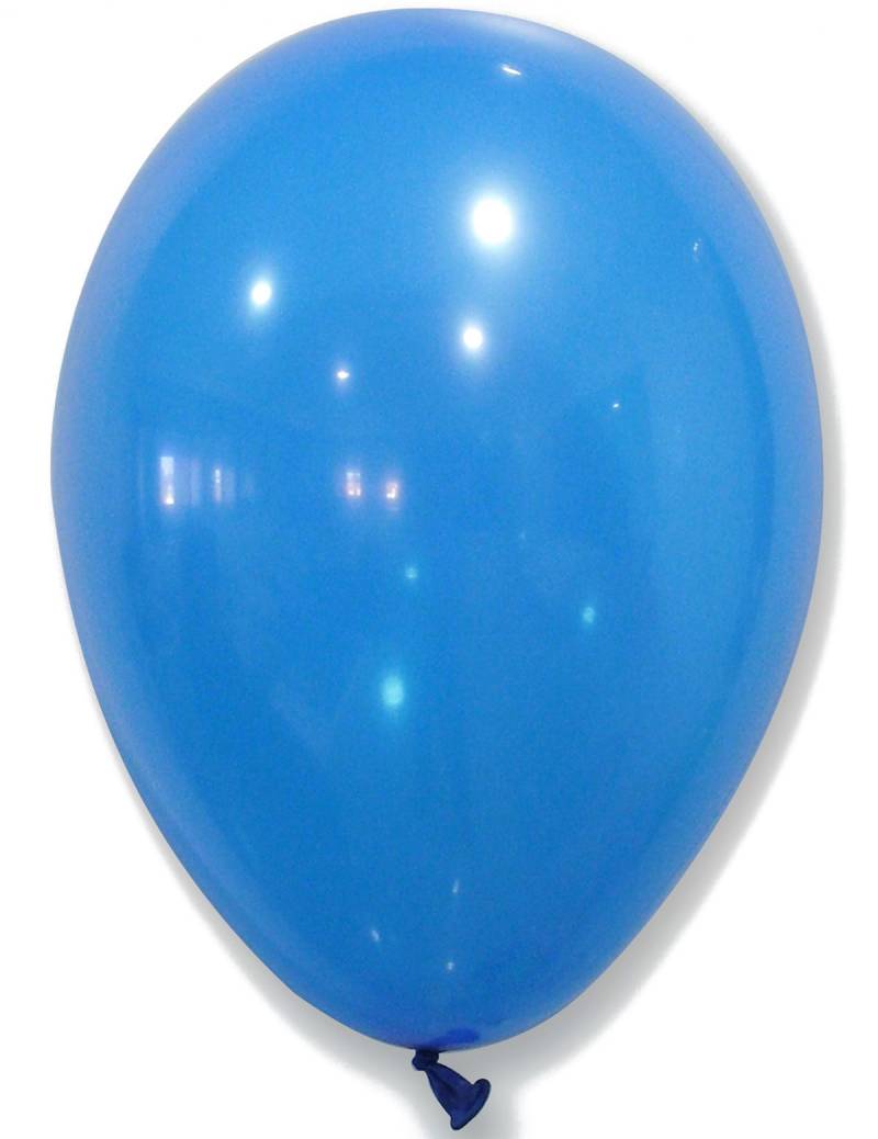 Luftballon Party-Deko 50 Stück blau 30cm von GLOBOLANDIA