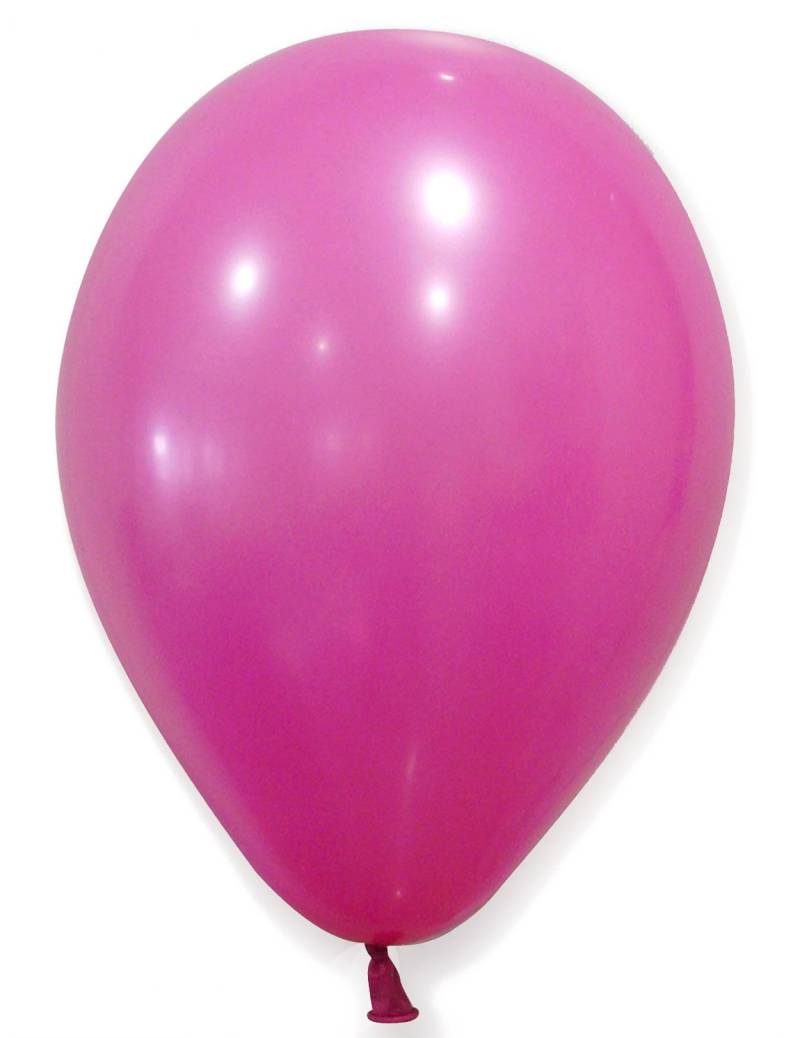 Luftballon Party-Deko 50 Stück fuchsia 30cm von GLOBOLANDIA