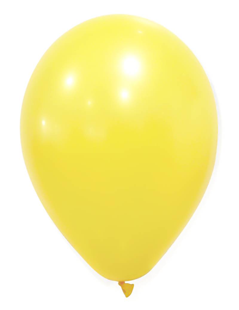 Luftballon Party-Deko 50 Stück gelb 30cm von GLOBOLANDIA