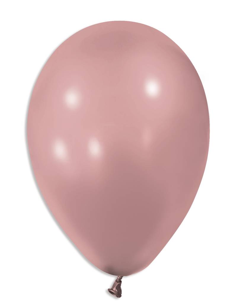 Luftballon Party-Deko 50 Stück rosa metallic 30cm von GLOBOLANDIA