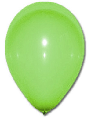 Luftballons Ballons Party-Deko 100 Stück limonengrün 30cm von GLOBOLANDIA