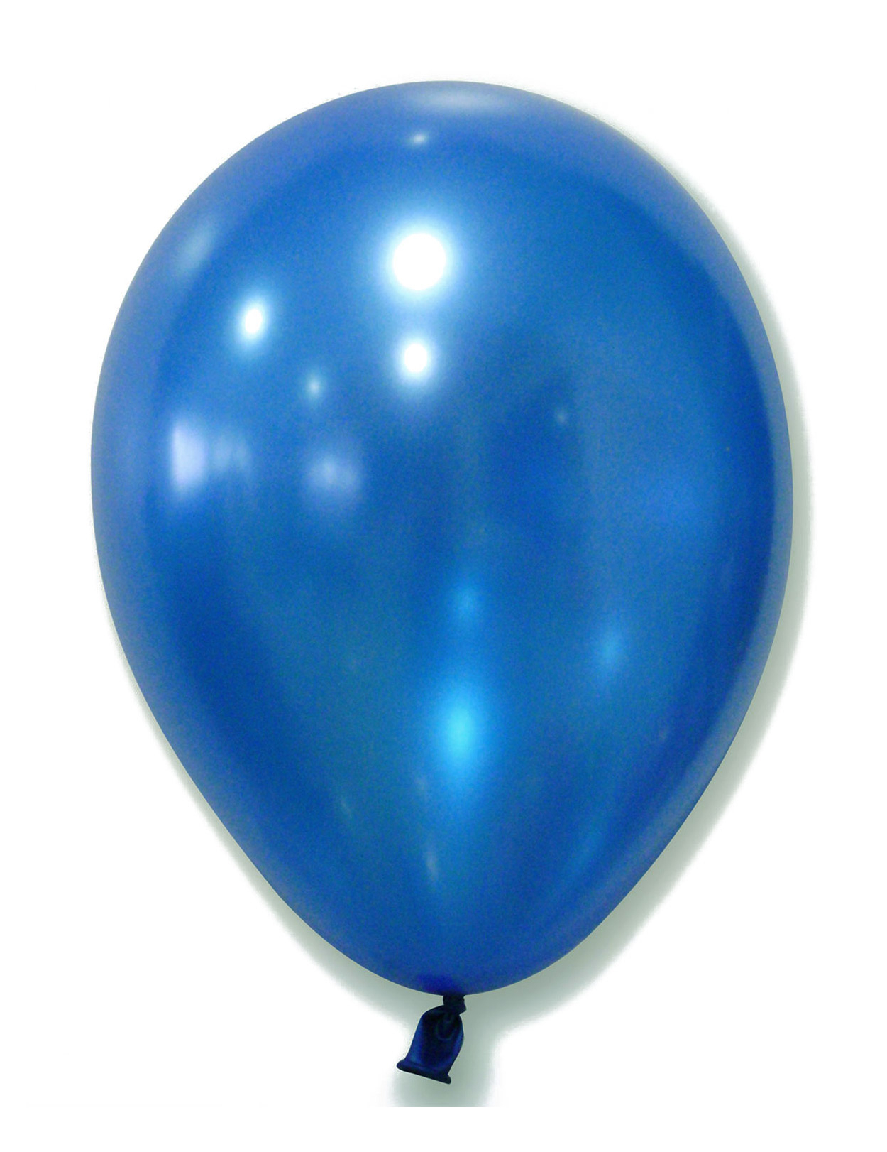 Metallic Luftballons Ballons Party-Deko 100 Stück blau 30cm von GLOBOLANDIA