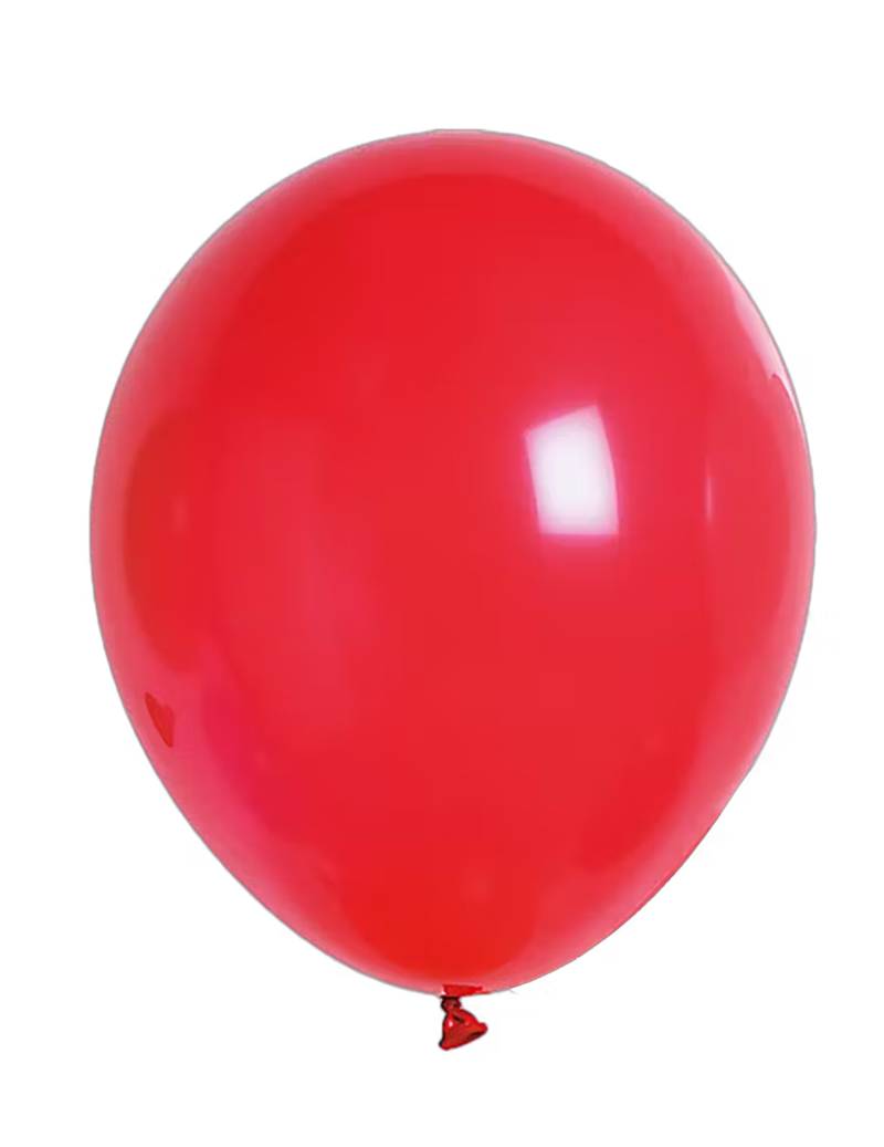 Metallic Luftballons Ballons Party-Deko 100 Stück rot 30cm von GLOBOLANDIA