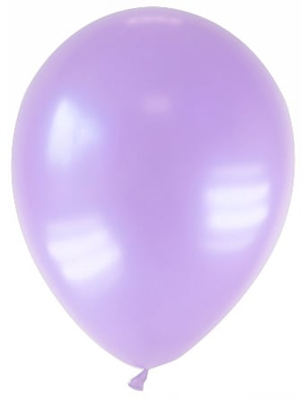 Party Zubehör Deko Luftballons 12 Stück pastell lila 28 cm von GLOBOLANDIA