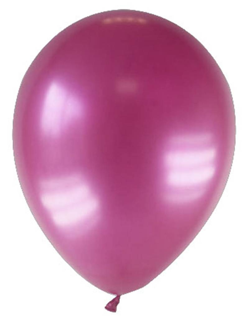 Party Zubehör Deko Luftballons 12 Stück pink 28 cm von GLOBOLANDIA