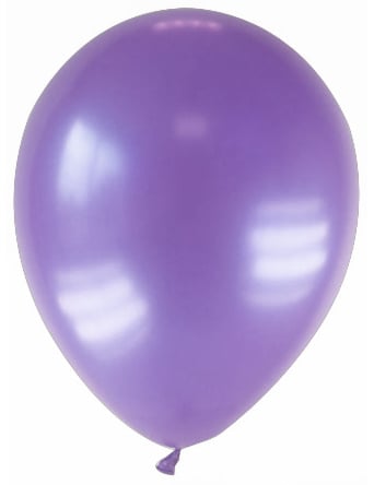 Party Zubehör Deko Luftballons 12 Stück violett 28 cm von GLOBOLANDIA