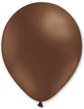 Party Zubehör Dekoration Luftballons 100 Stück braun 27cm Party Zubehör Dekoration Luftballons 100 Stück braun 27cm von GLOBOLANDIA
