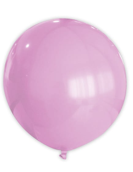 Riesen Party Dekoration XXL Luftballon rosa 80 cm von GLOBOLANDIA