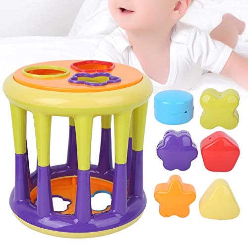 GLOGLOW Babybausteine ​​aus ABS-Material, Bausteine-Spielzeug, Feine Verarbeitung Zum Spielen von Kleinkindern ab 6 Monaten. Heimbabys ab 6 Monaten (314-Baustein-Zylindermodell) von GLOGLOW