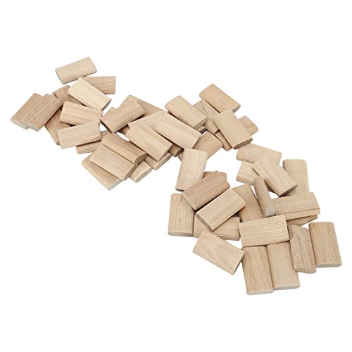 Premium Buchenholz 8x40mm Domino Tenon 50 Stück für Schrankverbindungs- und Holzbearbeitungsprojekte von GLOGLOW