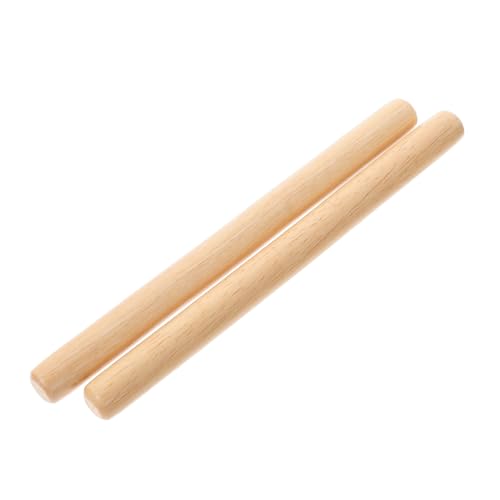 2 STK Instrument Stick Rhythmus Stick Rhythmustrommel Trommelstöcke für Xylophon musikinstrumente kinderinstrumente Instrumentenstöcke aus Holz musikalische Stöcke GLSTOY von GLSTOY