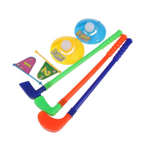 GLSTOY 1 Satz Kindergolf Outdoor-Spielzeug für Kinder Golfsport-Spielzeug Kinderspielzeug Kinder Golfspielzeug Golfset für Kinder Lernspielzeug Interaktives Spielzeug für Kinder Abs von GLSTOY