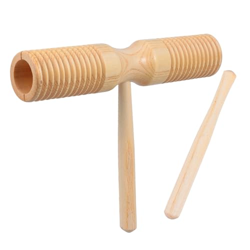 GLSTOY Musik-Set Für Die Früherziehung Mit Musikinstrumenten Für Kinder Aus Holz Schlagspielzeug Rassel Maracas Kindergartenspielzeug Für 3–6 Jahre von GLSTOY