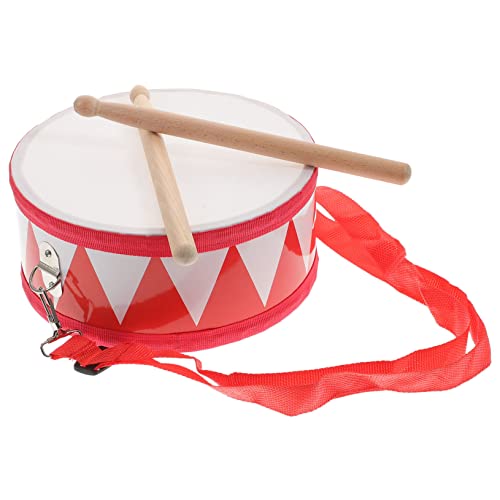 GLSTOY 1 Satz Schlinge Kleinkinderinstrumente Kleine Trommel für Kinder musikinstrumente für Kinder Music Instruments for Kleinkindertrommel Musikinstrumente, Spielzeug hölzern von GLSTOY