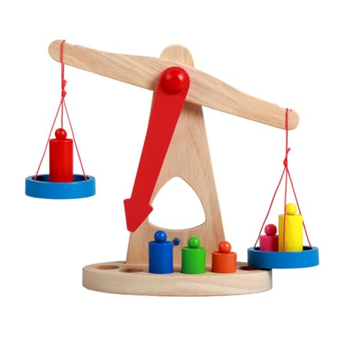 GLSTOY 1 Set Balance Waage Lernspielzeug Für Kinder Mathe Lernwaage Kidcraft Spielset Balancierspielzeug Kinderspielzeug Mathe Lernspiel Für Kinder Balancieren Mathe Spiel von GLSTOY