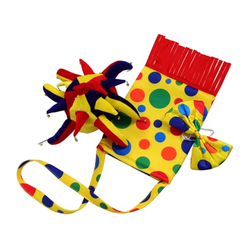 GLSTOY 1 Set Clown Requisiten Karnevalshüte Festival Cosplay Hut Karneval Festival Hut Cosplay Clown Hut Clown Cosplay Requisite Lustiges Clown Kostüm Clown Hüte Für Party von GLSTOY