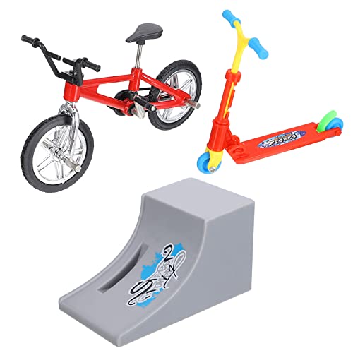 GLSTOY 1 Set Fingerfahrrad Tragbares Fingerspielzeug Freizeit Schreibtischspiel Spielzeug Brettspiel Spielzeug Fingerroller Spielzeug Fahrradspielzeug Finger Faltbarer Roller von GLSTOY