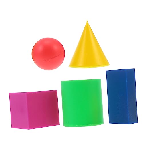 GLSTOY 1 Set Geometrische Formen Spielzeug Vorschule Lernhilfen Geometrische Lehrmittel von GLSTOY