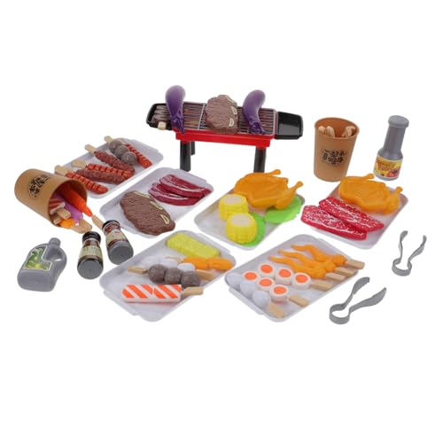 GLSTOY Junge Mädchen Grill Spielzeug Mit Wasser Rauch Material Spielzeug Lebensmittel Zum Kochen Motorische Fähigkeiten Für Junge Mädchen Rollenspiel Küchenspielzeug GLSTOY Junge Mädchen Grill Spielzeug Mit Wasser Rauch Material Spielzeug Lebensmittel Zum Kochen Motorische Fähigkeiten Für Junge Mädchen Rollenspiel Küchenspielzeug von GLSTOY