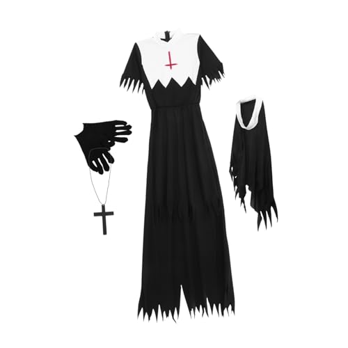 GLSTOY 1 Set Halloween Kleider, Halloween Kleidung, Gruselige Halloween Kostüme, Halloween, Kostüm Für Frauen, Maskerade Outfit, Damen, Halloween Kostüme Für Frauen, Foto Requisiten von GLSTOY