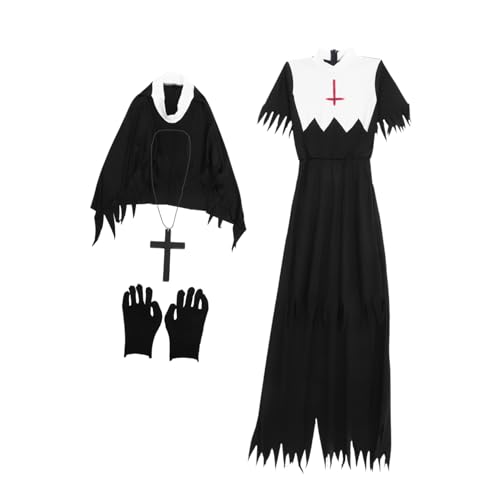 GLSTOY 1 Set Halloween Kleider Halloween Kleidung Für Damen Halloween Dekor Outfit Gruseliges Halloween Outfit Dekorative Kleidung Handschuhe Für Halloween Gruselige Halloween von GLSTOY