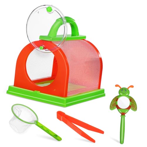 GLSTOY 1 Set Outdoor Abenteuer Werkzeuge Schaufelzange Fangpinzette Schlangenfütterungszange Lebewesenfänger Fänger Outdoor Fängerpinzette Kunststoff von GLSTOY