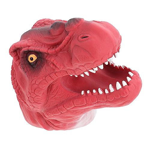 GLSTOY Dinosaurier-handspielzeug 2er-Set Mit Weichen Dino-fingerpuppen Partygeschenk Für Jungen Und Mädchen von GLSTOY