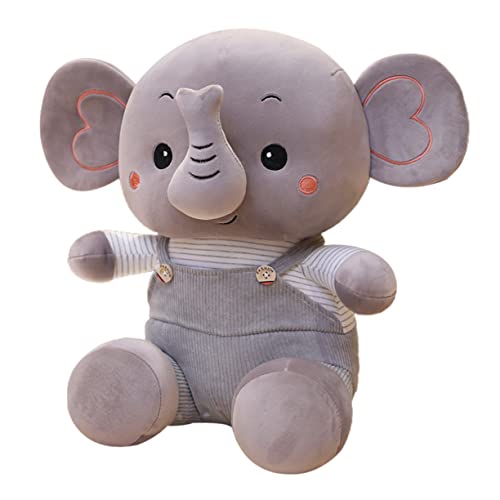 GLSTOY 1 Stück üsch Elefant Spielzeug Für Kinder Beruhigendes Kuscheltier Mit Zufälliger Taste Ideales Neugeborenen Spielzeug Und Knisterndes Spielzeug Für Babys Und Kleinkinder von GLSTOY