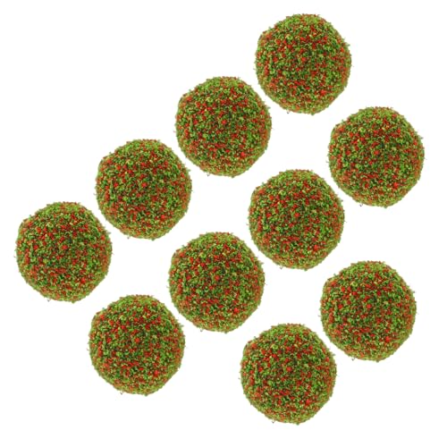 GLSTOY 10 Stück Miniatur Kugeln Künstliche Pflanzen Modellbau Sandtisch Dekoration Mikro Landschaft DIY Zubehör für Puppenhaus Gartentisch Ornamente GLSTOY 10 Stück Miniatur Kugeln Künstliche Pflanzen Modellbau Sandtisch Dekoration Mikro Landschaft DIY Zubehör für Puppenhaus Gartentisch Ornamente von GLSTOY