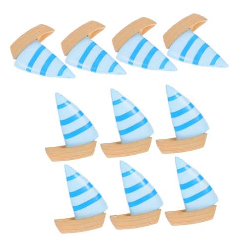 GLSTOY 10 Stück Teiliges Mini Segelboot Deko Mediterranes Micro Landschafts Zubehör für Garten Balkon Schreibtisch Puppenhaus und Dekoration GLSTOY 10 Stück Teiliges Mini Segelboot Deko Mediterranes Micro Landschafts Zubehör für Garten Balkon Schreibtisch Puppenhaus und Dekoration von GLSTOY