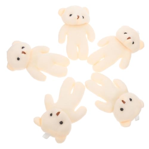 GLSTOY 10 Stück Teiliges Niedliche Kleine Bärenpuppen aus Weichem Stoff mit PP Baumwolle Cartoon Bären für Mädchen Dekorative Hängende Kuscheltiere als und Raumdekoration GLSTOY 10 Stück Teiliges Niedliche Kleine Bärenpuppen aus Weichem Stoff mit PP Baumwolle Cartoon Bären für Mädchen Dekorative Hängende Kuscheltiere als und Raumdekoration von GLSTOY