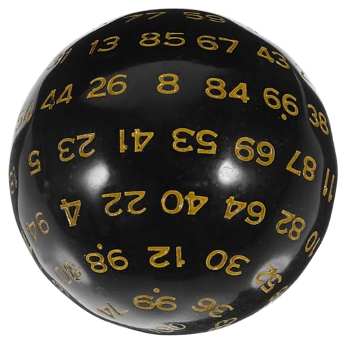 GLSTOY Polyedrische Würfel 100-seitiger Acrylwürfel Leicht Und Robust Für Brettspiele Partys Und Reisen GLSTOY Polyedrische Würfel 100-seitiger Acrylwürfel Leicht Und Robust Für Brettspiele Partys Und Reisen von GLSTOY