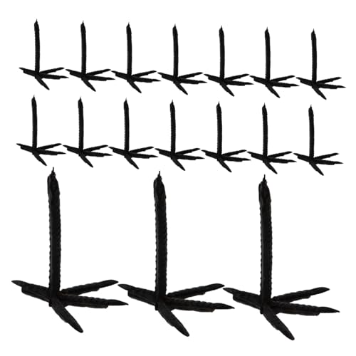 GLSTOY 100 Stück Teiliges Kunststoff Krähenfuß Zubehör für Realistische Krähenkrallen für DIY Krähenfiguren Langlebige Plastikspielzeug Teile Geeignet für Altersgruppen und Bastelprojekte GLSTOY 100 Stück Teiliges Kunststoff Krähenfuß Zubehör für Realistische Krähenkrallen für DIY Krähenfiguren Langlebige Plastikspielzeug Teile Geeignet für Altersgruppen und Bastelprojekte von GLSTOY