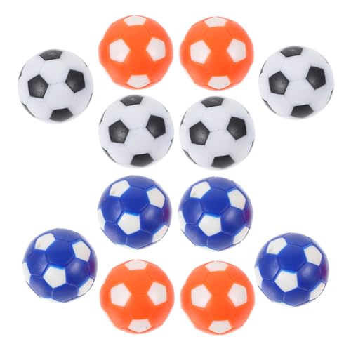 GLSTOY 12st Mini-tischfußballmaschine Tischfußballbälle Multi-spieltisch Kleiner Fußball Tischfussball Tischfußballspiel Ersatzbälle Für Tischfußball Hüften (umweltfreundliches Harz) von GLSTOY