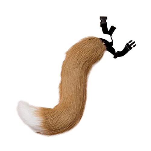 GLSTOY 1PC Verstellbarer Faux Fur Für Kostü Cosplay Fluffy Und Camel Für Halloween Party Und Kostümpartys Ideales Accessoire Für Kreative Kostüme von GLSTOY