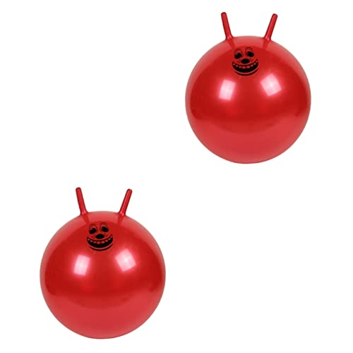 GLSTOY 2 STK aufblasbarer Ball flummies f�r Kinder hupfball für Kinder Spielzeug für draußen Spielzeug Outdoor pufferball Springender Ball Hüpfball Sprungball Springender hüpfender Ball von GLSTOY