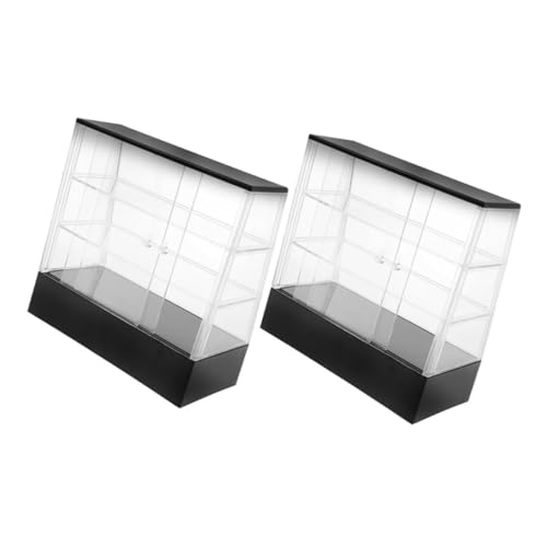 GLSTOY 2stücke Miniatur Kuchen Display Cabinet Möbel Plastikkabinet Für Mini Haus Dekoration Präsentation Für Küche GLSTOY 2stücke Miniatur Kuchen Display Cabinet Möbel Plastikkabinet Für Mini Haus Dekoration Präsentation Für Küche von GLSTOY