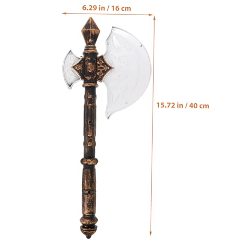 GLSTOY 2 Stück Teiliges Halloween Bühnenrequisit Axt Simulation Broadaxt Cosplay Zubehör für Party Dekoration Realistisches Design Zufällige Farben Zufällige Farbe GLSTOY 2 Stück Teiliges Halloween Bühnenrequisit Axt Simulation Broadaxt Cosplay Zubehör für Party Dekoration Realistisches Design Zufällige Farben Zufällige Farbe von GLSTOY